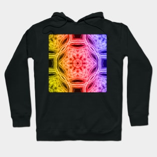 Vibrant rainbow kaleidoscopes Hoodie